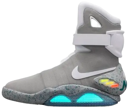 Кроссовки Nike Air Mag, вид сбоку